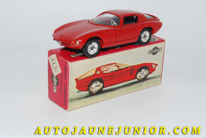 Le #4771 - Mercury - Alfa Roméo  - Giulia Canguro Bertone est en vente sur Auto Jaune Junior ! Découvrez nos collections de diecast Dinky-Toys, Corgi, Corgi-Toys, Solido, Norev… Découvrez notre magasin physique , AutoJaune Paris, ouvert en 1984 par Vincent Espinasse. 41 rue Cavendish, 75019 Paris. Tel : 01 42 40 61 23. Ouvert les mardi et vendredi de 13h à 19h. 