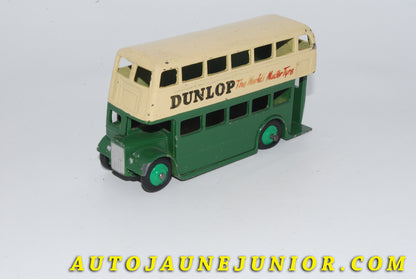 Le #4773 - Dinky Toys - AEC - Routemaster Double Decker Bus Dunlop “The World’s Master Tyre” est en vente sur Auto Jaune Junior ! Découvrez nos collections de diecast Dinky-Toys, Corgi, Corgi-Toys, Solido, Norev… Découvrez notre magasin physique , AutoJaune Paris, ouvert en 1984 par Vincent Espinasse. 41 rue Cavendish, 75019 Paris. Tel : 01 42 40 61 23. Ouvert les mardi et vendredi de 13h à 19h. 