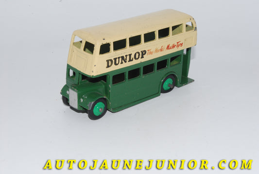 Le #4773 - Dinky Toys - AEC - Routemaster Double Decker Bus Dunlop “The World’s Master Tyre” est en vente sur Auto Jaune Junior ! Découvrez nos collections de diecast Dinky-Toys, Corgi, Corgi-Toys, Solido, Norev… Découvrez notre magasin physique , AutoJaune Paris, ouvert en 1984 par Vincent Espinasse. 41 rue Cavendish, 75019 Paris. Tel : 01 42 40 61 23. Ouvert les mardi et vendredi de 13h à 19h. 