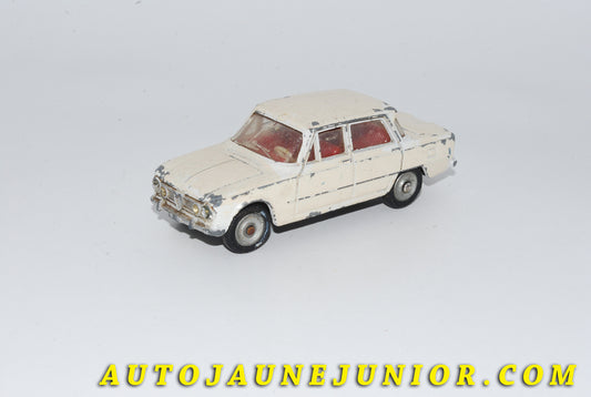 Le #4781 - Dinky Toys - Alfa Roméo  - Giulia 1600 TI est en vente sur Auto Jaune Junior ! Découvrez nos collections de diecast Dinky-Toys, Corgi, Corgi-Toys, Solido, Norev… Découvrez notre magasin physique , AutoJaune Paris, ouvert en 1984 par Vincent Espinasse. 41 rue Cavendish, 75019 Paris. Tel : 01 42 40 61 23. Ouvert les mardi et vendredi de 13h à 19h. 