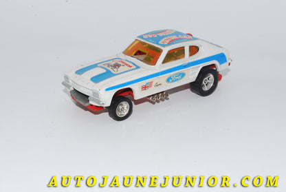 Le #4788 - Corgi Toys - Ford - Capri "The Santa pop Glo Worn" est en vente sur Auto Jaune Junior ! Découvrez nos collections de diecast Dinky-Toys, Corgi, Corgi-Toys, Solido, Norev… Découvrez notre magasin physique , AutoJaune Paris, ouvert en 1984 par Vincent Espinasse. 41 rue Cavendish, 75019 Paris. Tel : 01 42 40 61 23. Ouvert les mardi et vendredi de 13h à 19h. 