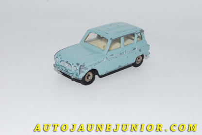 Le #4792 - Dinky Toys - Renault - 4L Type 1 (Avec lettres AB) est en vente sur Auto Jaune Junior ! Découvrez nos collections de diecast Dinky-Toys, Corgi, Corgi-Toys, Solido, Norev… Découvrez notre magasin physique , AutoJaune Paris, ouvert en 1984 par Vincent Espinasse. 41 rue Cavendish, 75019 Paris. Tel : 01 42 40 61 23. Ouvert les mardi et vendredi de 13h à 19h. 