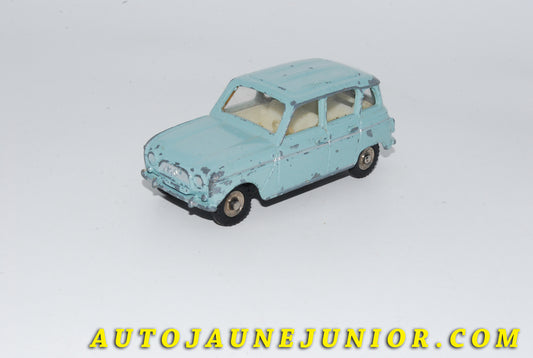 Le #4792 - Dinky Toys - Renault - 4L Type 1 (Avec lettres AB) est en vente sur Auto Jaune Junior ! Découvrez nos collections de diecast Dinky-Toys, Corgi, Corgi-Toys, Solido, Norev… Découvrez notre magasin physique , AutoJaune Paris, ouvert en 1984 par Vincent Espinasse. 41 rue Cavendish, 75019 Paris. Tel : 01 42 40 61 23. Ouvert les mardi et vendredi de 13h à 19h. 