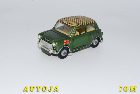 Le #4798 - Corgi Toys - BMC - Mini Cooper Magnifique(Version Rallye !) est en vente sur Auto Jaune Junior ! Découvrez nos collections de diecast Dinky-Toys, Corgi, Corgi-Toys, Solido, Norev… Découvrez notre magasin physique , AutoJaune Paris, ouvert en 1984 par Vincent Espinasse. 41 rue Cavendish, 75019 Paris. Tel : 01 42 40 61 23. Ouvert les mardi et vendredi de 13h à 19h. 