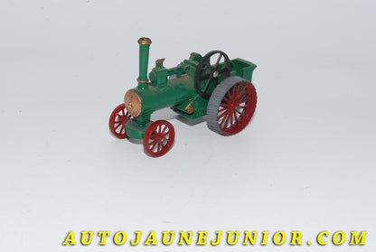 Le #4811 - Matchbox - Allchin - Tracteur / Machine  à Vapeur 7 NHP est en vente sur Auto Jaune Junior ! Découvrez nos collections de diecast Dinky-Toys, Corgi, Corgi-Toys, Solido, Norev… Découvrez notre magasin physique , AutoJaune Paris, ouvert en 1984 par Vincent Espinasse. 41 rue Cavendish, 75019 Paris. Tel : 01 42 40 61 23. Ouvert les mardi et vendredi de 13h à 19h. 