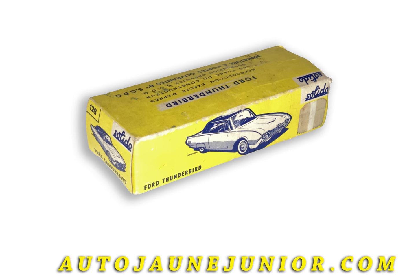 Le Solido Ford Thunbderbird 1963 est en vente sur Auto Jaune Junior ! Découvrez nos collections de diecast Dinky-Toys, Corgi, Corgi-Toys, Solido, Norev… AutoJaune Junior ; Retrouvez AutoJauneJunior au magasin AutoJaune Paris, ouvert en 1984 par Vincent Espinasse. 