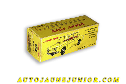Le Dinky Toys Renault Boite vide Repro R8 est en vente sur Auto Jaune Junior ! Découvrez nos collections de diecast Dinky-Toys, Corgi, Corgi-Toys, Solido, Norev… AutoJaune Junior ; Retrouvez AutoJauneJunior au magasin AutoJaune Paris, ouvert en 1984 par Vincent Espinasse. 