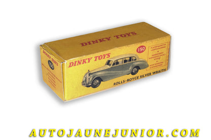 Le Dinky Toys Rolls Royce Boite Vide Repro - Silver Wraith est en vente sur Auto Jaune Junior ! Découvrez nos collections de diecast Dinky-Toys, Corgi, Corgi-Toys, Solido, Norev… AutoJaune Junior ; Retrouvez AutoJauneJunior au magasin AutoJaune Paris, ouvert en 1984 par Vincent Espinasse. 