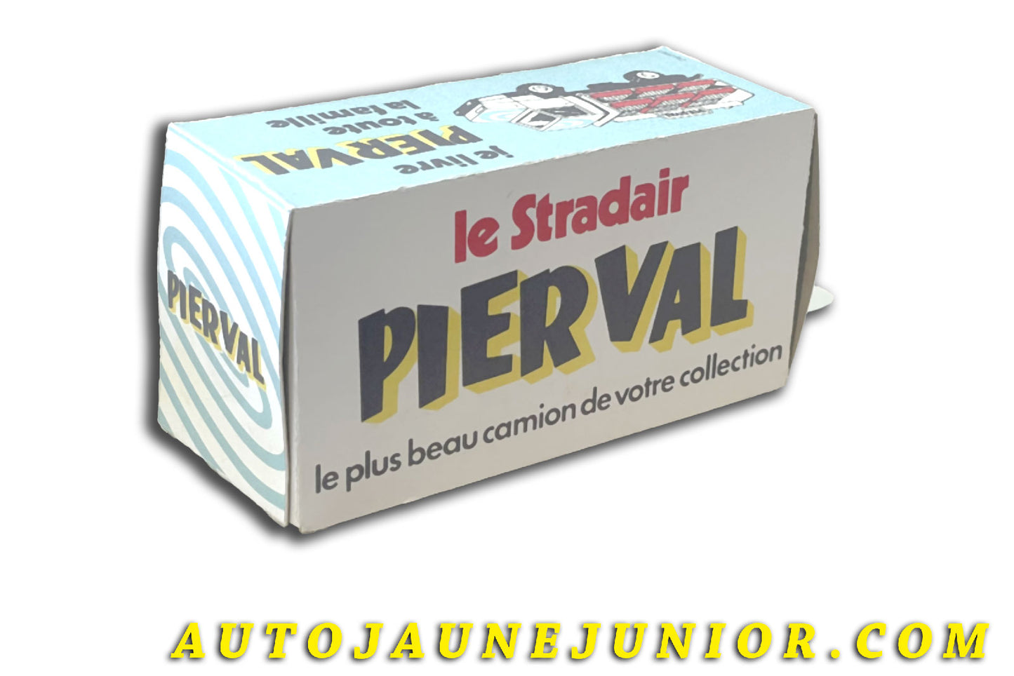 Le France Jouet Berliet Stradair brasseur "Pierval" - Boite vide Repro est en vente sur Auto Jaune Junior ! Découvrez nos collections de diecast Dinky-Toys, Corgi, Corgi-Toys, Solido, Norev… AutoJaune Junior ; Retrouvez AutoJauneJunior au magasin AutoJaune Paris, ouvert en 1984 par Vincent Espinasse. 
