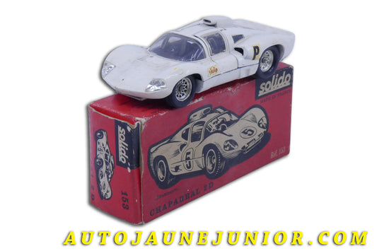 Le Solido Chaparral 2D est en vente sur Auto Jaune Junior ! Découvrez nos collections de diecast Dinky-Toys, Corgi, Corgi-Toys, Solido, Norev… AutoJaune Junior ; Retrouvez AutoJauneJunior au magasin AutoJaune Paris, ouvert en 1984 par Vincent Espinasse. 
