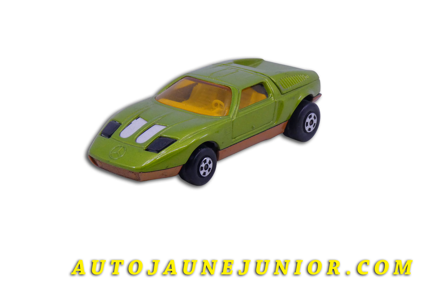Le Matchbox Mercedes C.111 est en vente sur Auto Jaune Junior ! Découvrez nos collections de diecast Dinky-Toys, Corgi, Corgi-Toys, Solido, Norev… AutoJaune Junior ; Retrouvez AutoJauneJunior au magasin AutoJaune Paris, ouvert en 1984 par Vincent Espinasse. 