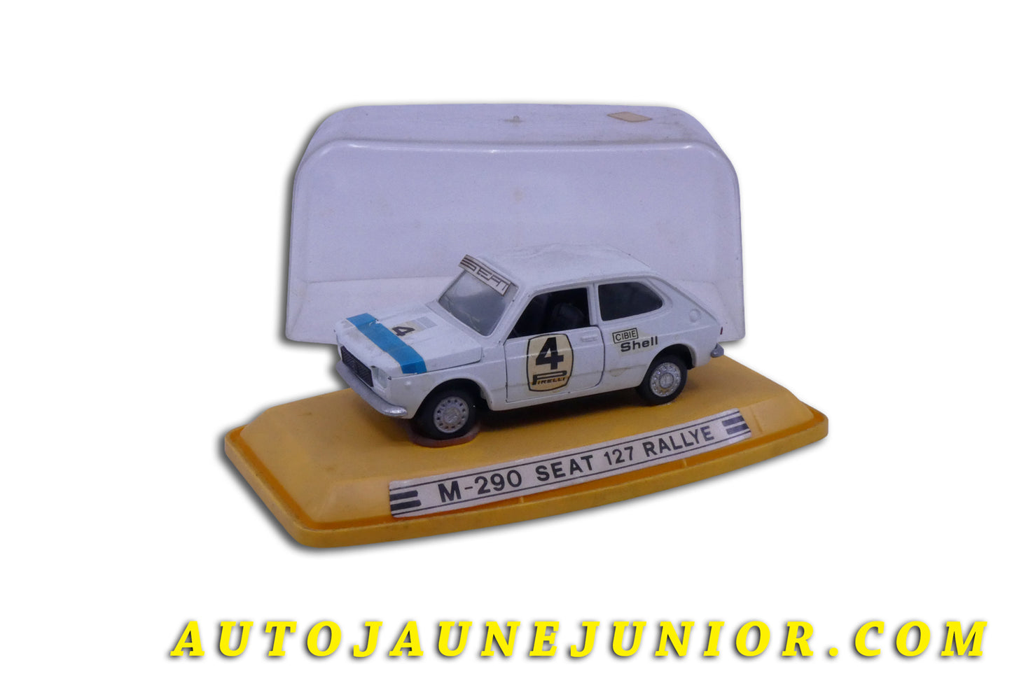 Le Pilen Seat 127 Rallye est en vente sur Auto Jaune Junior ! Découvrez nos collections de diecast Dinky-Toys, Corgi, Corgi-Toys, Solido, Norev… AutoJaune Junior ; Retrouvez AutoJauneJunior au magasin AutoJaune Paris, ouvert en 1984 par Vincent Espinasse. 