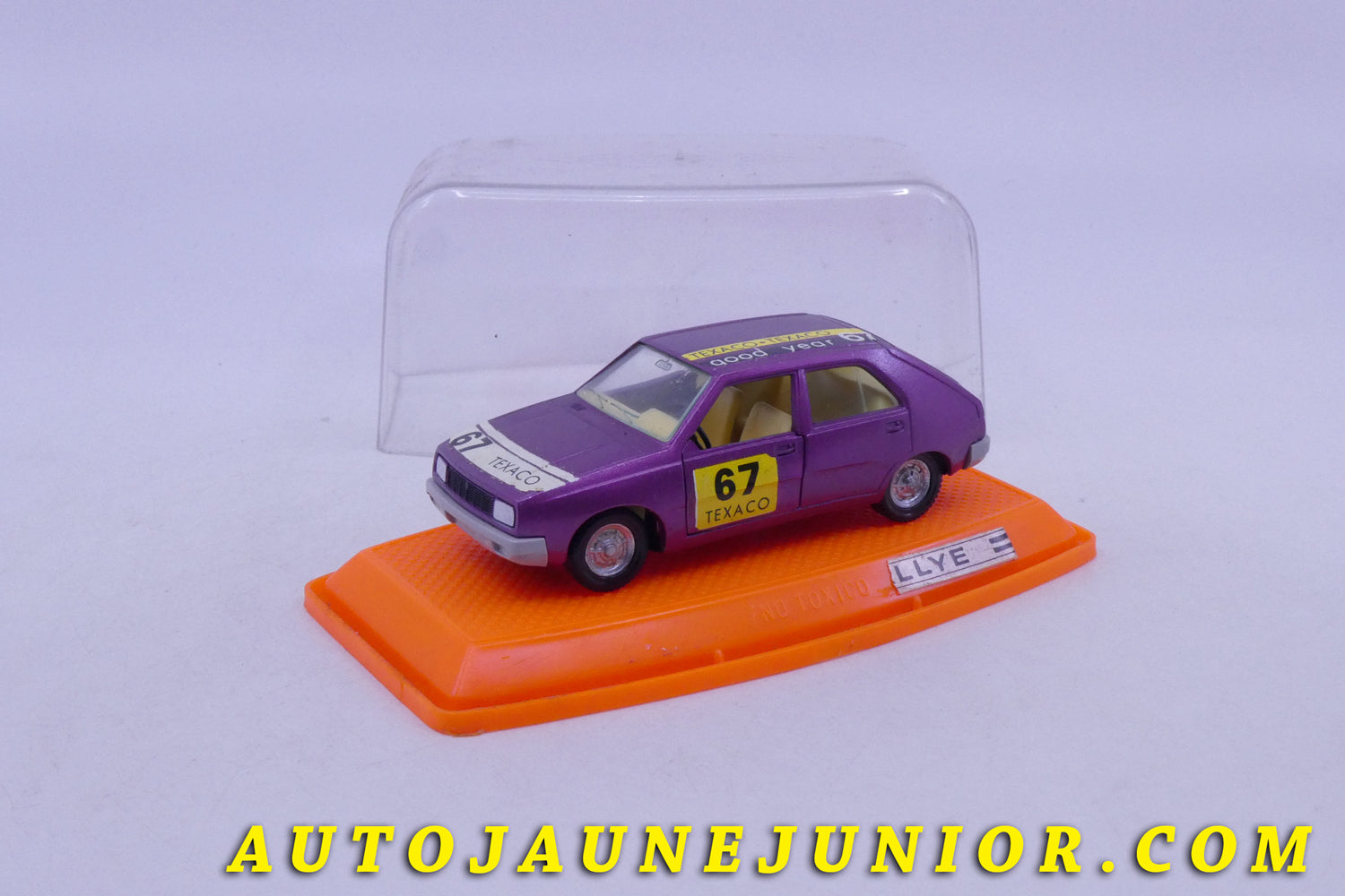 Le #5255 - Pilen - Renault - R14 Rallye est en vente sur Auto Jaune Junior ! Découvrez nos collections de diecast Dinky-Toys, Corgi, Corgi-Toys, Solido, Norev… Découvrez notre magasin physique , AutoJaune Paris, ouvert en 1984 par Vincent Espinasse. 41 rue Cavendish, 75019 Paris. Tel : 01 42 40 61 23. Ouvert les mardi et vendredi de 13h à 19h. 