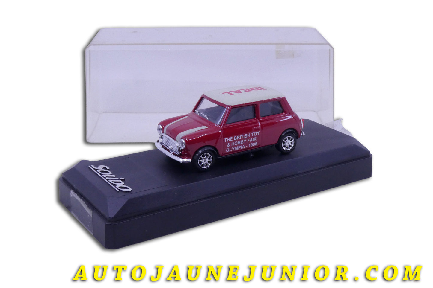 Le #5281 - Solido - Austin - Mini Cooper"Ideal" Code 1 est en vente sur Auto Jaune Junior ! Découvrez nos collections de diecast Dinky-Toys, Corgi, Corgi-Toys, Solido, Norev… Découvrez notre magasin physique , AutoJaune Paris, ouvert en 1984 par Vincent Espinasse. 41 rue Cavendish, 75019 Paris. Tel : 01 42 40 61 23. Ouvert les mardi et vendredi de 13h à 19h. 