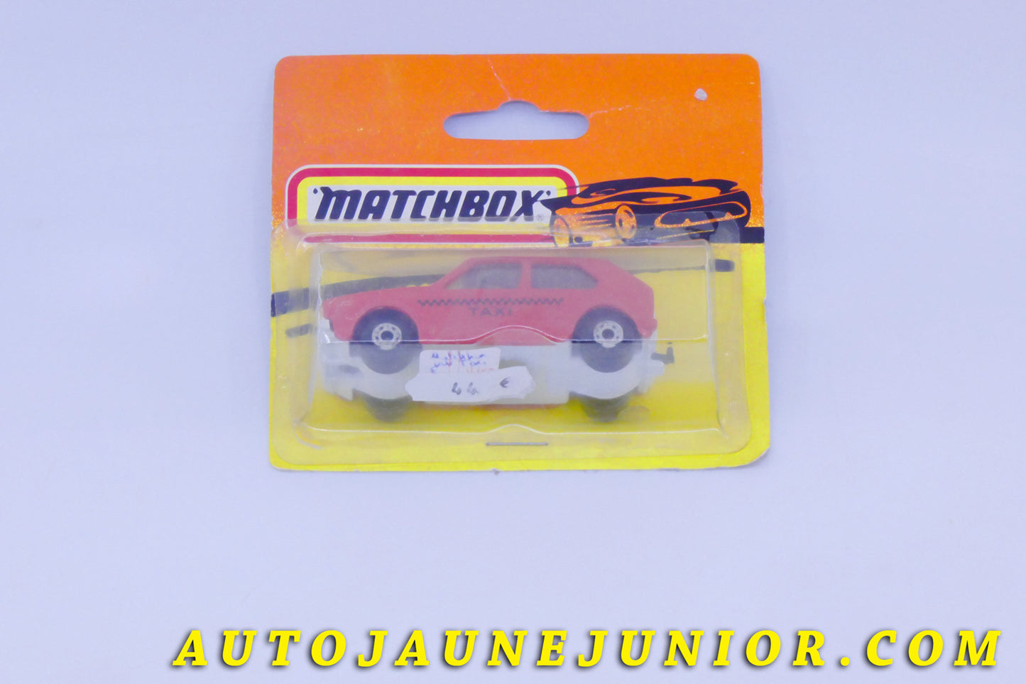 Le #5829 - Matchbox - Volkswagen - Golf Mk1 Taxi est en vente sur Auto Jaune Junior ! Découvrez nos collections de diecast Dinky-Toys, Corgi, Corgi-Toys, Solido, Norev… Découvrez notre magasin physique , AutoJaune Paris, ouvert en 1984 par Vincent Espinasse. 41 rue Cavendish, 75019 Paris. Tel : 01 42 40 61 23. Ouvert les mardi et vendredi de 13h à 19h. 