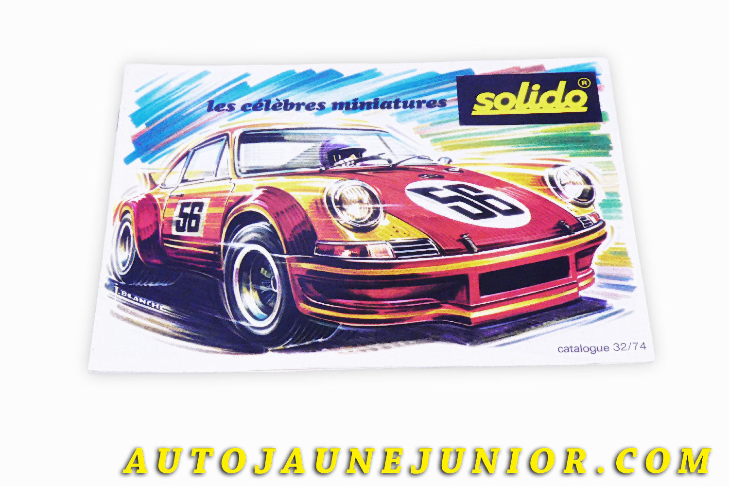 Le #6101 - Solido - Catalogue - #32 - 1974 - 32 Pages est en vente sur Auto Jaune Junior ! Découvrez nos collections de diecast Dinky-Toys, Corgi, Corgi-Toys, Solido, Norev… Découvrez notre magasin physique , AutoJaune Paris, ouvert en 1984 par Vincent Espinasse. 41 rue Cavendish, 75019 Paris. Tel : 01 42 40 61 23. Ouvert les mardi et vendredi de 13h à 19h. 