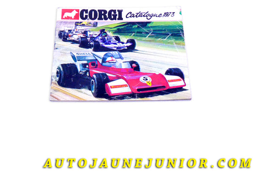 Le #6105 - Corgi Toys - Catalogue - 1973 est en vente sur Auto Jaune Junior ! Découvrez nos collections de diecast Dinky-Toys, Corgi, Corgi-Toys, Solido, Norev… Découvrez notre magasin physique , AutoJaune Paris, ouvert en 1984 par Vincent Espinasse. 41 rue Cavendish, 75019 Paris. Tel : 01 42 40 61 23. Ouvert les mardi et vendredi de 13h à 19h. 