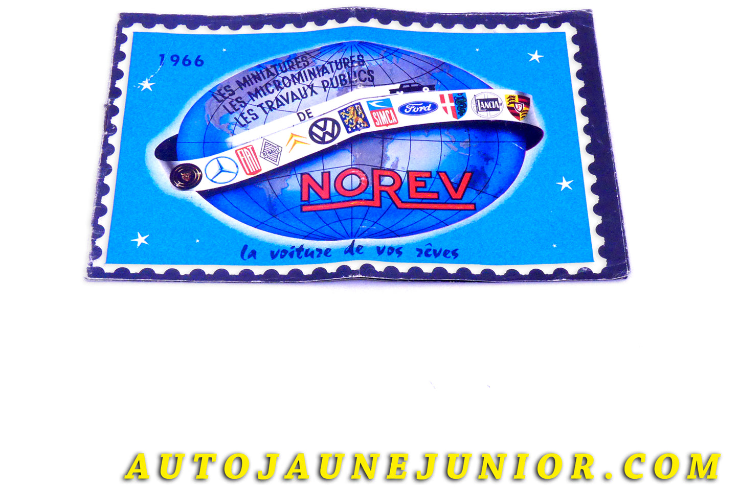 Le #6106 - Norev - Catalogue - 1966 est en vente sur Auto Jaune Junior ! Découvrez nos collections de diecast Dinky-Toys, Corgi, Corgi-Toys, Solido, Norev… Découvrez notre magasin physique , AutoJaune Paris, ouvert en 1984 par Vincent Espinasse. 41 rue Cavendish, 75019 Paris. Tel : 01 42 40 61 23. Ouvert les mardi et vendredi de 13h à 19h. 