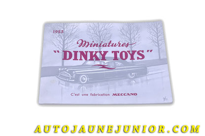 Le #6131 - Dinky Toys - Catalogue - Année 1953 - 16 Pages est en vente sur Auto Jaune Junior ! Découvrez nos collections de diecast Dinky-Toys, Corgi, Corgi-Toys, Solido, Norev… Découvrez notre magasin physique , AutoJaune Paris, ouvert en 1984 par Vincent Espinasse. 41 rue Cavendish, 75019 Paris. Tel : 01 42 40 61 23. Ouvert les mardi et vendredi de 13h à 19h. 