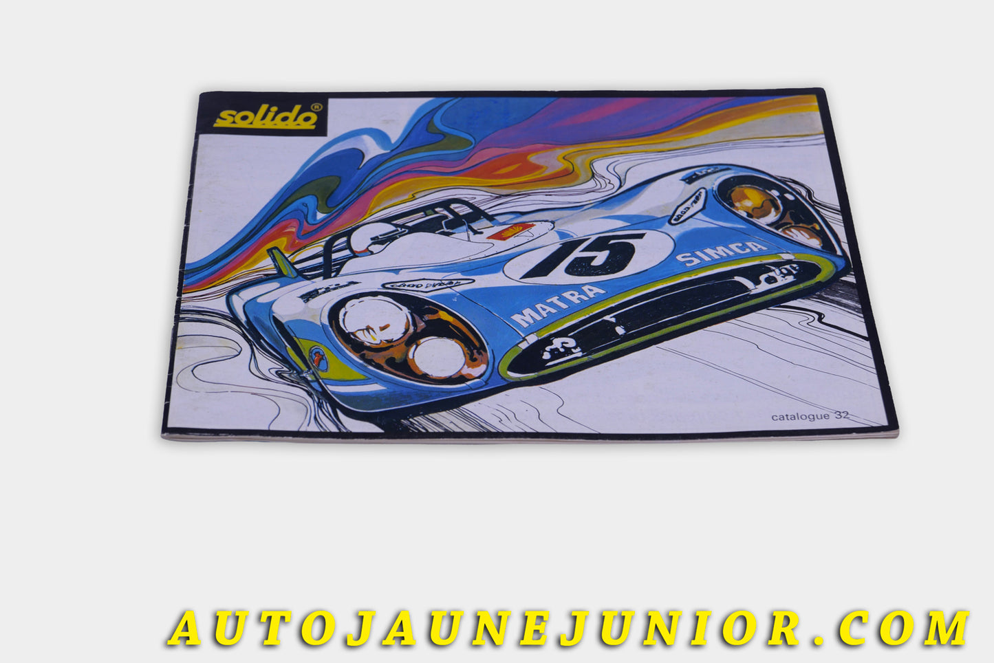 Le #6147 - Solido - Document - Catalogue 1973 est en vente sur Auto Jaune Junior ! Découvrez nos collections de diecast Dinky-Toys, Corgi, Corgi-Toys, Solido, Norev… Découvrez notre magasin physique , AutoJaune Paris, ouvert en 1984 par Vincent Espinasse. 41 rue Cavendish, 75019 Paris. Tel : 01 42 40 61 23. Ouvert les mardi et vendredi de 13h à 19h. 
