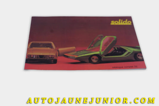 Le #6149 - Solido - Document - Catalogue 1972 est en vente sur Auto Jaune Junior ! Découvrez nos collections de diecast Dinky-Toys, Corgi, Corgi-Toys, Solido, Norev… Découvrez notre magasin physique , AutoJaune Paris, ouvert en 1984 par Vincent Espinasse. 41 rue Cavendish, 75019 Paris. Tel : 01 42 40 61 23. Ouvert les mardi et vendredi de 13h à 19h. 