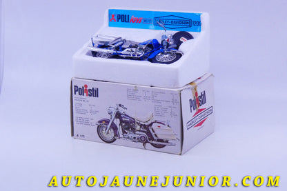 Le #6186 - Polistil - Harley - Davidson -  1200 est en vente sur Auto Jaune Junior ! Découvrez nos collections de diecast Dinky-Toys, Corgi, Corgi-Toys, Solido, Norev… Découvrez notre magasin physique , AutoJaune Paris, ouvert en 1984 par Vincent Espinasse. 41 rue Cavendish, 75019 Paris. Tel : 01 42 40 61 23. Ouvert les mardi et vendredi de 13h à 19h. 
