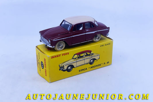 Le #6311 - Dinky Toys - Simca - P60 avec Jantes concaves ! est en vente sur Auto Jaune Junior ! Découvrez nos collections de diecast Dinky-Toys, Corgi, Corgi-Toys, Solido, Norev… Découvrez notre magasin physique , AutoJaune Paris, ouvert en 1984 par Vincent Espinasse. 41 rue Cavendish, 75019 Paris. Tel : 01 42 40 61 23. Ouvert les mardi et vendredi de 13h à 19h. 