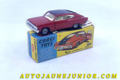 Le #6312 - Corgi Toys - Rambler - Merlin sports fast back est en vente sur Auto Jaune Junior ! Découvrez nos collections de diecast Dinky-Toys, Corgi, Corgi-Toys, Solido, Norev… Découvrez notre magasin physique , AutoJaune Paris, ouvert en 1984 par Vincent Espinasse. 41 rue Cavendish, 75019 Paris. Tel : 01 42 40 61 23. Ouvert les mardi et vendredi de 13h à 19h. 