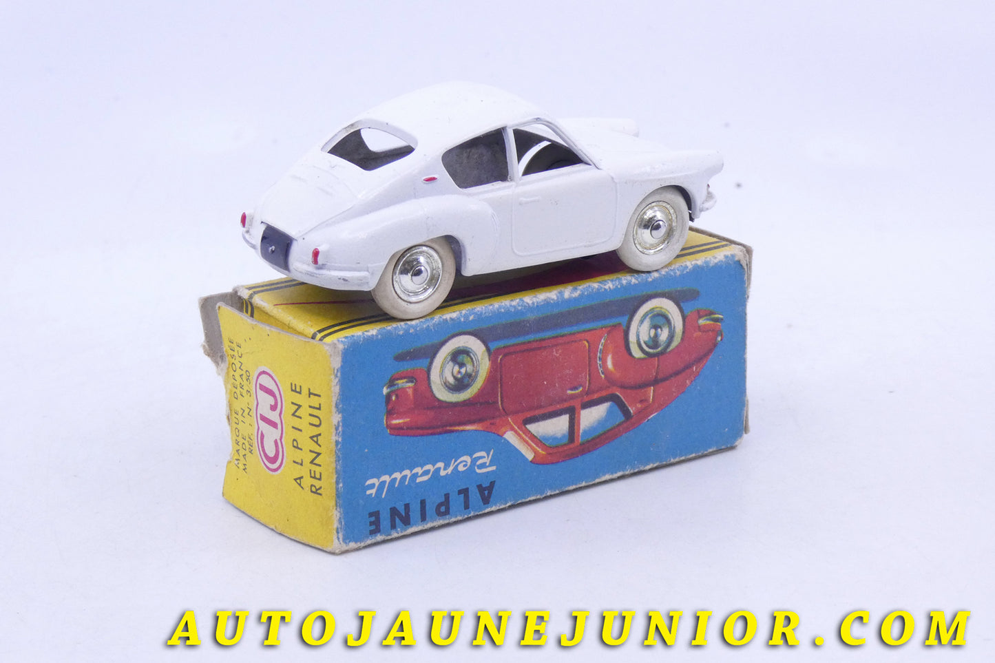 Le C-I-J Alpine A-106 est en vente sur Auto Jaune Junior ! Découvrez nos collections de diecast Minialuxe, CIJ, C-I-J, JRD, J-R-D,  Matchbox, Majorette… AutoJaune Junior ; AutoJauneJunior.com : LE site de partage pour les passionés de miniatures et collectionneurs de jouets anciens ! 