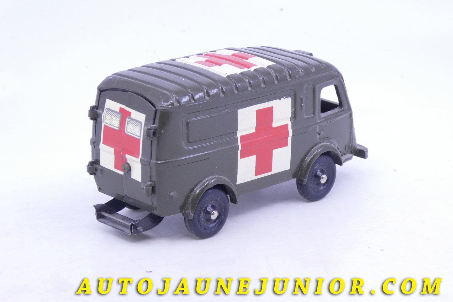 Le C-I-J Renault 1000Kgs fourgon ambulance militaire est en vente sur Auto Jaune Junior ! Découvrez nos collections de diecast Minialuxe, CIJ, C-I-J, JRD, J-R-D,  Matchbox, Majorette… AutoJaune Junior ; AutoJauneJunior.com : LE site de partage pour les passionés de miniatures et collectionneurs de jouets anciens ! 