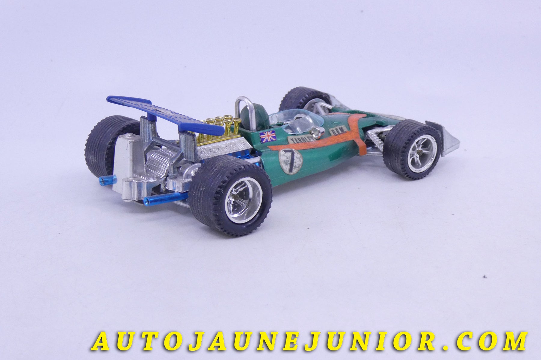 Le Mebetoys BRM P160 Formule 1 est en vente sur Auto Jaune Junior ! Découvrez nos collections de diecast Minialuxe, CIJ, C-I-J, JRD, J-R-D,  Matchbox, Majorette… AutoJaune Junior ; AutoJauneJunior.com : LE site de partage pour les passionés de miniatures et collectionneurs de jouets anciens ! 