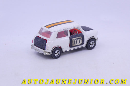 Le #10054 - Corgi Toys - Austin - Mini Rally #177 est en vente sur Auto Jaune Junior ! Découvrez nos collections de diecast Minialuxe, CIJ, C-I-J, JRD, J-R-D,  Matchbox, Majorette… AutoJauneJunior.com : le site de vente en ligne et de partage pour les passionés de miniatures et collectionneurs de jouets anciens ! Des centaines de modèles en vente, et des nouveautés mises en ligne chaque jour à 21h00 !