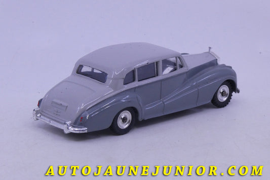 Le Dinky Toys Rolls Royce Silver Wraith est en vente sur Auto Jaune Junior ! Découvrez nos collections de diecast Minialuxe, CIJ, C-I-J, JRD, J-R-D,  Matchbox, Majorette… AutoJaune Junior ; AutoJauneJunior.com : LE site de partage pour les passionés de miniatures et collectionneurs de jouets anciens ! 