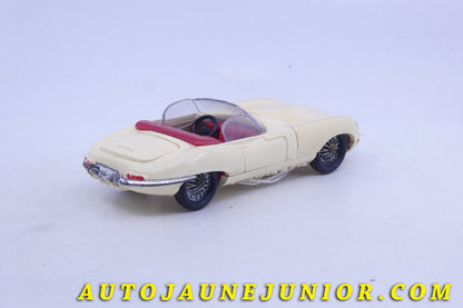Le Minialuxe Jaguar Type E cabriolet est en vente sur Auto Jaune Junior ! Découvrez nos collections de diecast Minialuxe, CIJ, C-I-J, JRD, J-R-D,  Matchbox, Majorette… AutoJaune Junior ; AutoJauneJunior.com : LE site de partage pour les passionés de miniatures et collectionneurs de jouets anciens ! 