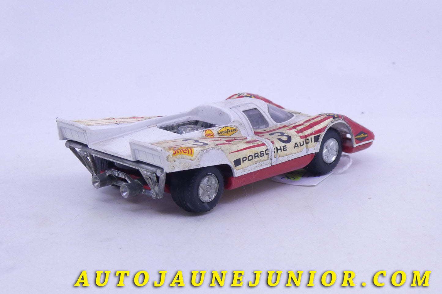 Le Mercury Porsche 917 #3 Daytona 1970 est en vente sur Auto Jaune Junior ! Découvrez nos collections de diecast Minialuxe, CIJ, C-I-J, JRD, J-R-D,  Matchbox, Majorette… AutoJaune Junior ; AutoJauneJunior.com : LE site de partage pour les passionés de miniatures et collectionneurs de jouets anciens ! 