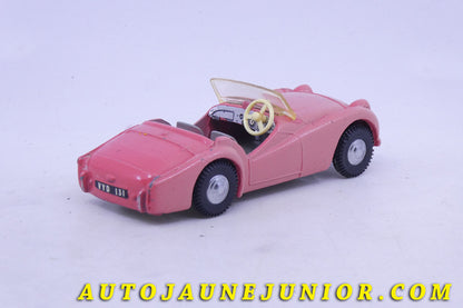 Le Spot-On Triumph TR3 Cabriolet est en vente sur Auto Jaune Junior ! Découvrez nos collections de diecast Minialuxe, CIJ, C-I-J, JRD, J-R-D,  Matchbox, Majorette… AutoJaune Junior ; AutoJauneJunior.com : LE site de partage pour les passionés de miniatures et collectionneurs de jouets anciens ! 