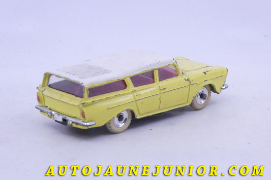Le Dinky Toys Rambler Cross country break est en vente sur Auto Jaune Junior ! Découvrez nos collections de diecast Minialuxe, CIJ, C-I-J, JRD, J-R-D,  Matchbox, Majorette… AutoJaune Junior ; AutoJauneJunior.com : LE site de partage pour les passionés de miniatures et collectionneurs de jouets anciens ! 