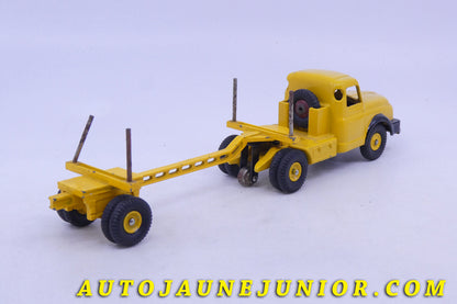 Le Dinky Toys Willeme Semi remorque fardier (Repeint)  - cabine type 2 mais remorque type 1 !  est en vente sur Auto Jaune Junior ! Découvrez nos collections de diecast Minialuxe, CIJ, C-I-J, JRD, J-R-D,  Matchbox, Majorette… AutoJaune Junior ; AutoJauneJunior.com : LE site de partage pour les passionés de miniatures et collectionneurs de jouets anciens ! 