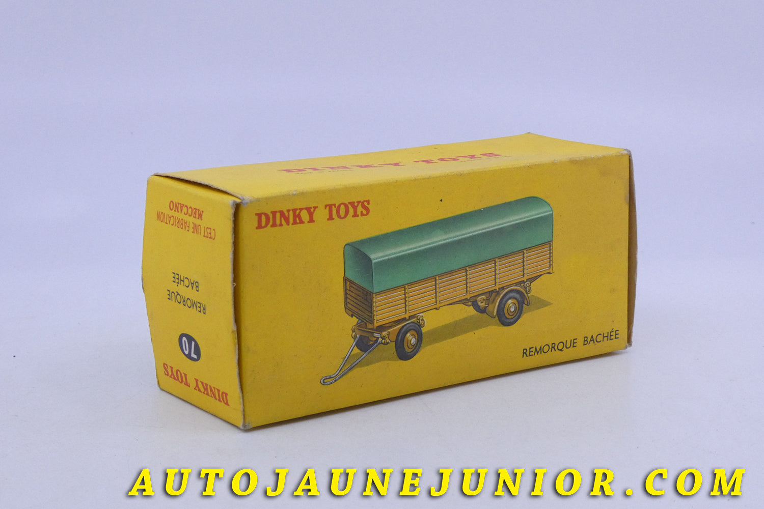 Le Dinky Toys Remorque Remorque bâchée est en vente sur Auto Jaune Junior ! Découvrez nos collections de diecast Minialuxe, CIJ, C-I-J, JRD, J-R-D,  Matchbox, Majorette… AutoJaune Junior ; AutoJauneJunior.com : LE site de partage pour les passionés de miniatures et collectionneurs de jouets anciens ! 