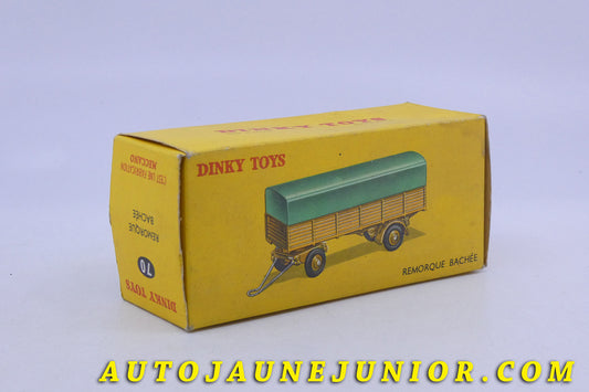 Le Dinky Toys Remorque Remorque bâchée est en vente sur Auto Jaune Junior ! Découvrez nos collections de diecast Minialuxe, CIJ, C-I-J, JRD, J-R-D,  Matchbox, Majorette… AutoJaune Junior ; AutoJauneJunior.com : LE site de partage pour les passionés de miniatures et collectionneurs de jouets anciens ! 