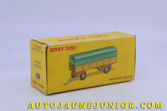 Le Dinky Toys Remorque Remorque bâchée est en vente sur Auto Jaune Junior ! Découvrez nos collections de diecast Minialuxe, CIJ, C-I-J, JRD, J-R-D,  Matchbox, Majorette… AutoJaune Junior ; AutoJauneJunior.com : LE site de partage pour les passionés de miniatures et collectionneurs de jouets anciens ! 