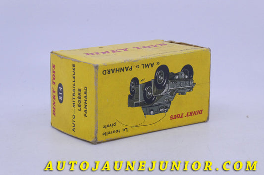 Le Dinky Toys Panhard AML Panhard est en vente sur Auto Jaune Junior ! Découvrez nos collections de diecast Minialuxe, CIJ, C-I-J, JRD, J-R-D,  Matchbox, Majorette… AutoJaune Junior ; AutoJauneJunior.com : LE site de partage pour les passionés de miniatures et collectionneurs de jouets anciens ! 