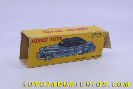 Le Dinky Toys Buick Roadmaster est en vente sur Auto Jaune Junior ! Découvrez nos collections de diecast Minialuxe, CIJ, C-I-J, JRD, J-R-D,  Matchbox, Majorette… AutoJaune Junior ; AutoJauneJunior.com : LE site de partage pour les passionés de miniatures et collectionneurs de jouets anciens ! 