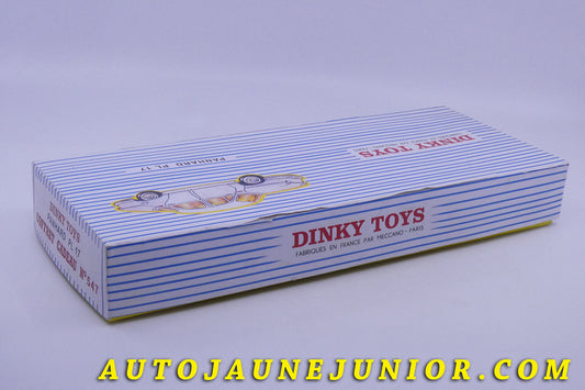 Le Dinky Toys Panhard PL 17 -Boite "Repro"  est en vente sur Auto Jaune Junior ! Découvrez nos collections de diecast Minialuxe, CIJ, C-I-J, JRD, J-R-D,  Matchbox, Majorette… AutoJaune Junior ; AutoJauneJunior.com : LE site de partage pour les passionés de miniatures et collectionneurs de jouets anciens ! 