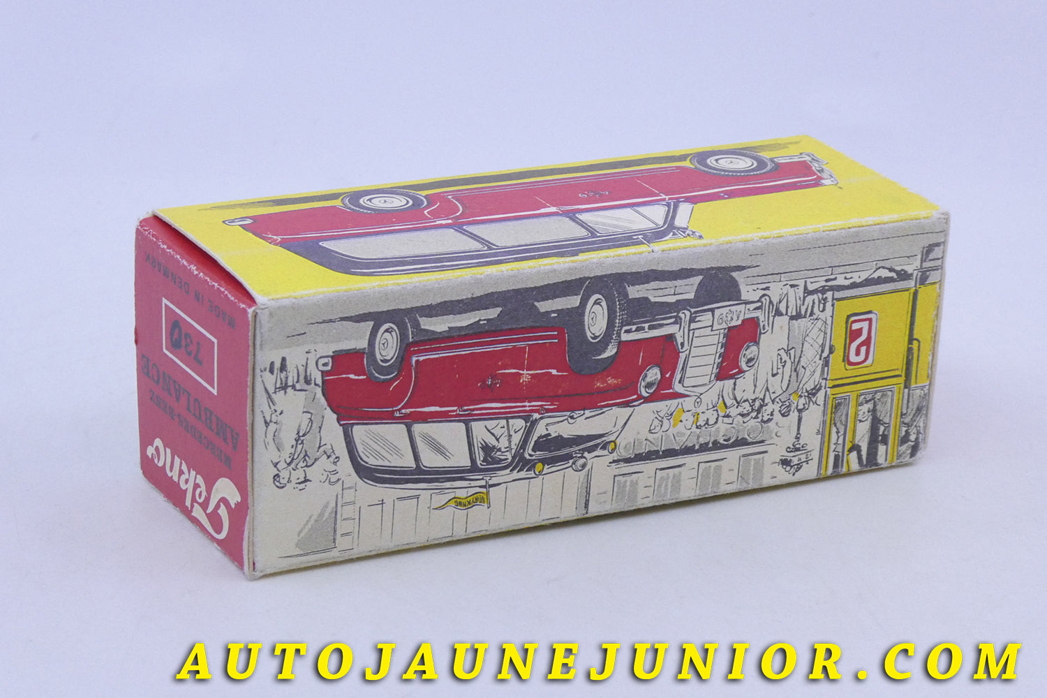 Le Tekno Mercedes 220 Break Ambulance A9 -Boite "Repro"  est en vente sur Auto Jaune Junior ! Découvrez nos collections de diecast Minialuxe, CIJ, C-I-J, JRD, J-R-D,  Matchbox, Majorette… AutoJaune Junior ; AutoJauneJunior.com : LE site de partage pour les passionés de miniatures et collectionneurs de jouets anciens ! 