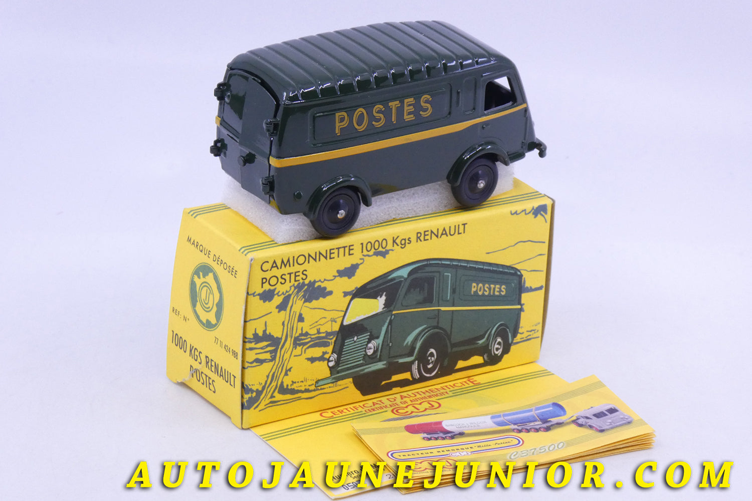 Le Atlas Renault 1000Kgs Postes est en vente sur Auto Jaune Junior ! Découvrez nos collections de diecast Minialuxe, CIJ, C-I-J, JRD, J-R-D,  Matchbox, Majorette… AutoJaune Junior ; AutoJauneJunior.com : LE site de partage pour les passionés de miniatures et collectionneurs de jouets anciens ! 