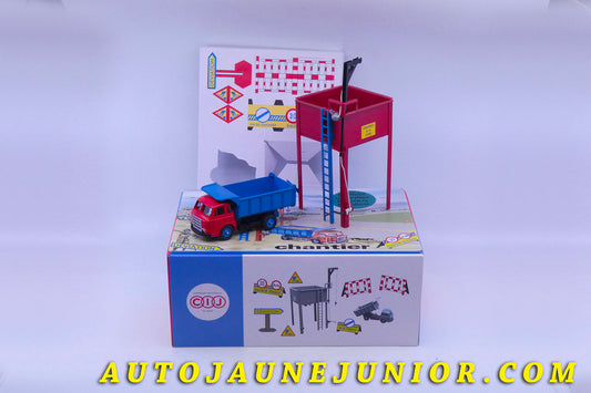 Le Atlas Saviem Coffret Chantier Travaux Publics avec JL20 benne charbonnière est en vente sur Auto Jaune Junior ! Découvrez nos collections de diecast Minialuxe, CIJ, C-I-J, JRD, J-R-D,  Matchbox, Majorette… AutoJaune Junior ; AutoJauneJunior.com : LE site de partage pour les passionés de miniatures et collectionneurs de jouets anciens ! 