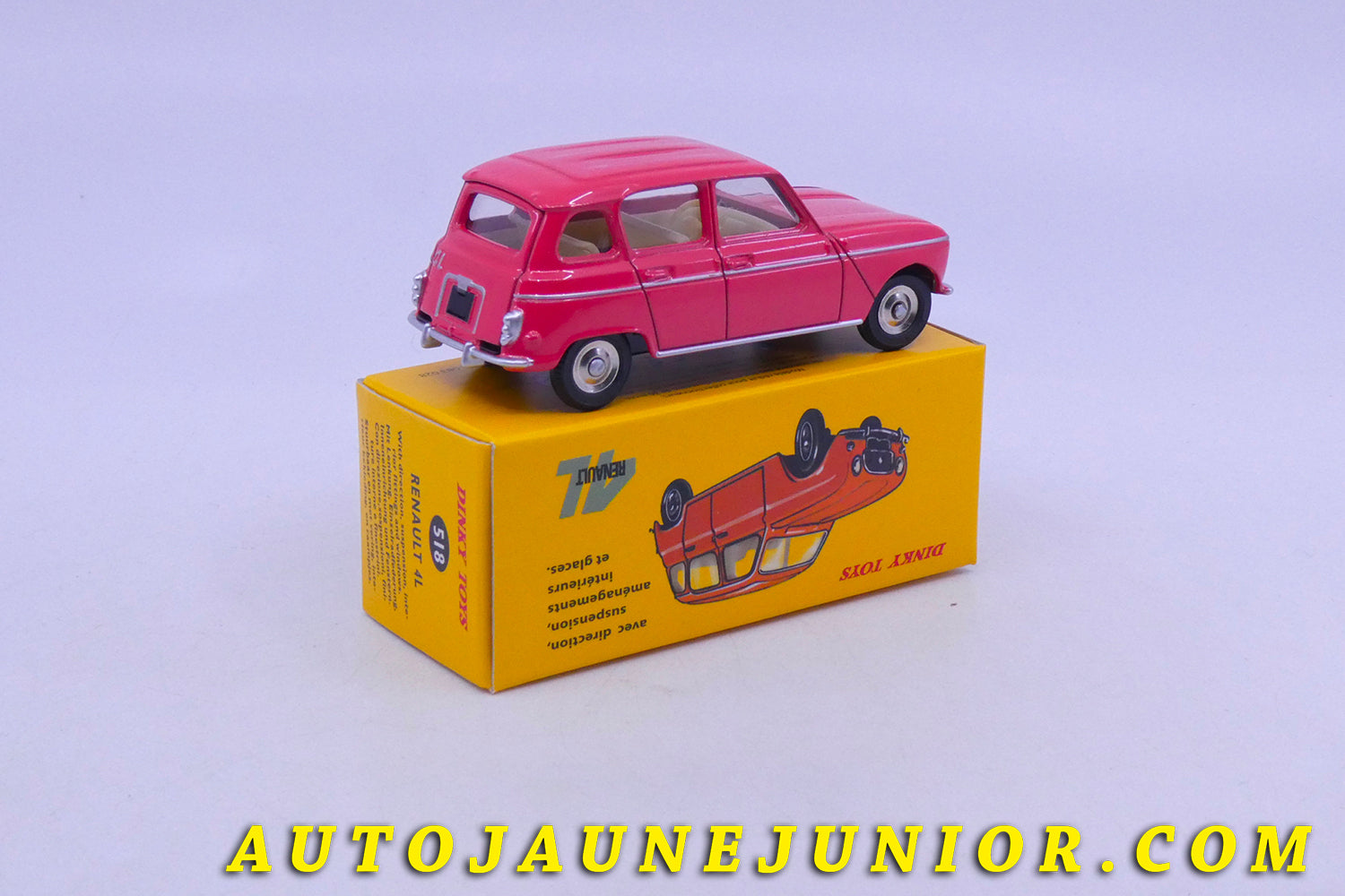Le Atlas Renault 4L est en vente sur Auto Jaune Junior ! Découvrez nos collections de diecast Minialuxe, CIJ, C-I-J, JRD, J-R-D,  Matchbox, Majorette… AutoJaune Junior ; AutoJauneJunior.com : LE site de partage pour les passionés de miniatures et collectionneurs de jouets anciens ! 