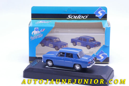 Le Solido Renault R8 Gordini "1967" est en vente sur Auto Jaune Junior ! Découvrez nos collections de diecast Minialuxe, CIJ, C-I-J, JRD, J-R-D,  Matchbox, Majorette… AutoJaune Junior ; AutoJauneJunior.com : LE site de partage pour les passionés de miniatures et collectionneurs de jouets anciens ! 