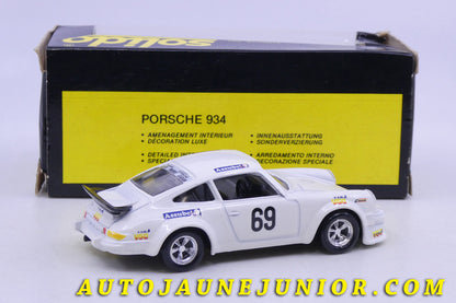 Le Solido Porsche 934 Turbo BAM est en vente sur Auto Jaune Junior ! Découvrez nos collections de diecast Minialuxe, CIJ, C-I-J, JRD, J-R-D,  Matchbox, Majorette… AutoJaune Junior ; AutoJauneJunior.com : LE site de partage pour les passionés de miniatures et collectionneurs de jouets anciens ! 